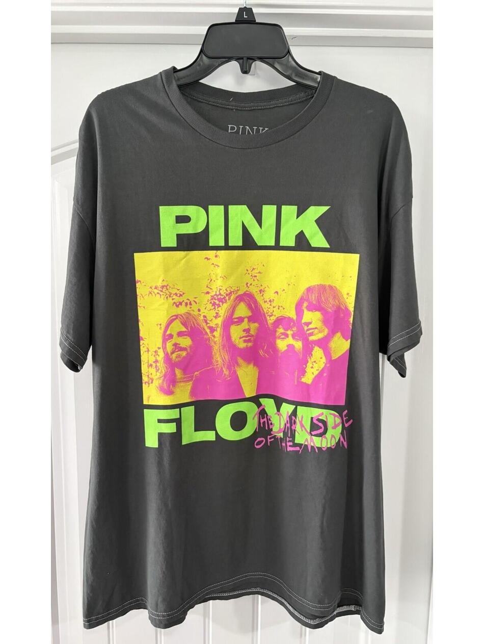 Pink Floyd Sz Large The Dark Side Of The Moon Graphic Cotton T-Shirt